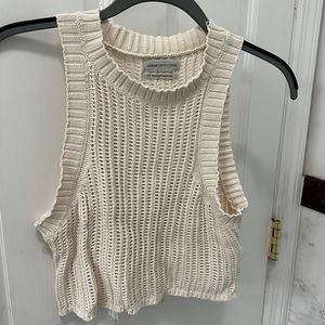 UO Crochet Knit Tank Top